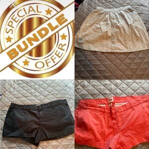 Summer Clothing Bundle Shorts & Skirt Size Medium 13 Mossimo Casual